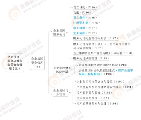 2024高級會計(jì)實(shí)務(wù)思維導(dǎo)圖第四章：企業(yè)投資、融資決策與集團(tuán)資金管理
