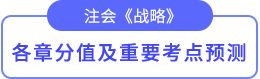 各章分值及重要考點(diǎn)預(yù)測