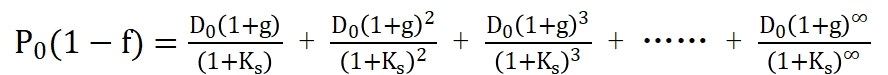 股利增長(zhǎng)模型