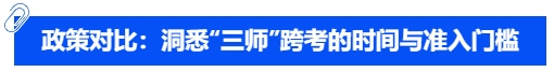 中級(jí)會(huì)計(jì)政策對(duì)比：洞悉“三師”跨考的時(shí)間與準(zhǔn)入門檻