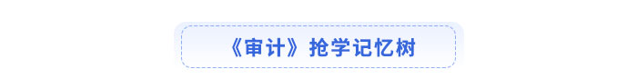 注冊會計(jì)師審計(jì)搶學(xué)記憶樹