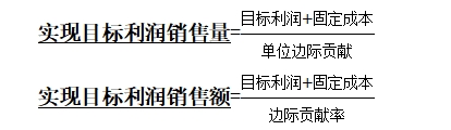 目標利潤分析——2025年中級會計財務(wù)管理預(yù)習(xí)階段考點