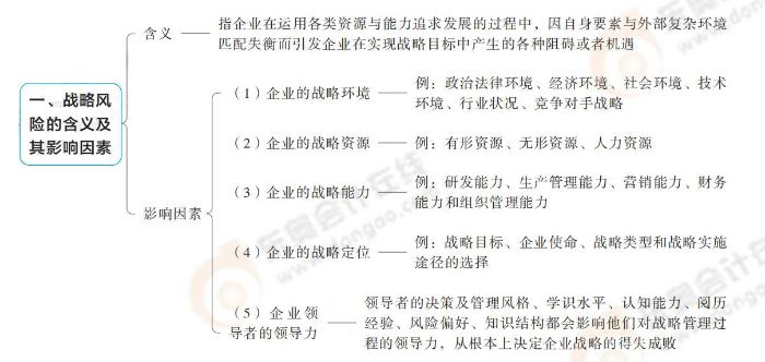 戰(zhàn)略風(fēng)險(xiǎn)的含義及其影響因素