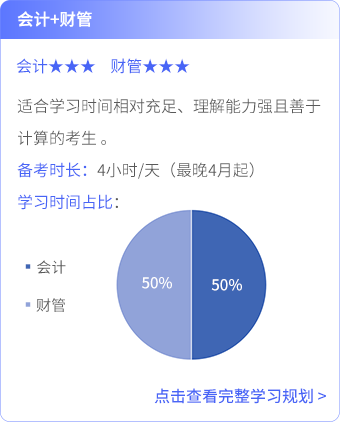 會計+財管