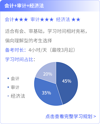 會計+審計+經(jīng)濟法