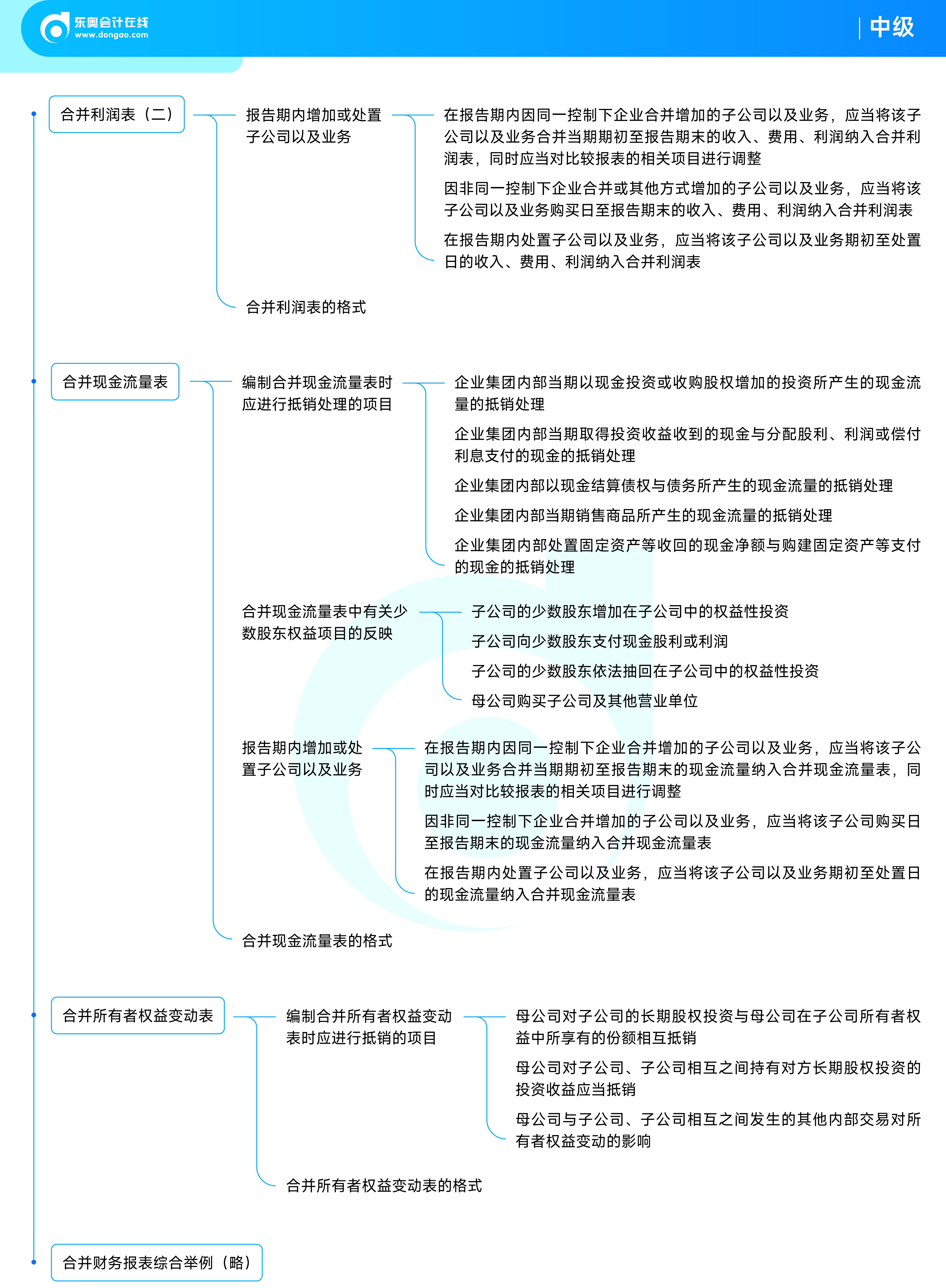 《中級會計實務》思維導圖_2企業(yè)合并與合并財務報表