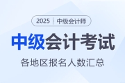 陜西寶雞市陳倉區(qū)2025中級(jí)會(huì)計(jì)報(bào)名成功264人