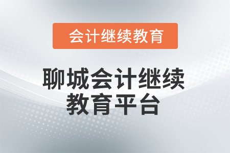 2025年聊城會計人員繼續(xù)教育平臺是什么？