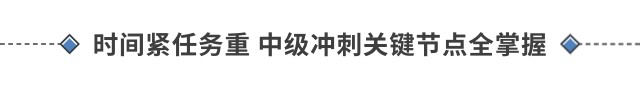 精準(zhǔn)發(fā)力！讓注會(huì)余溫點(diǎn)燃中級(jí)戰(zhàn)火