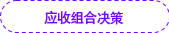 應(yīng)收組合決策
